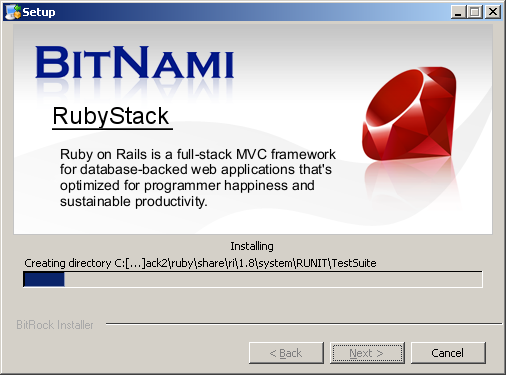 BitNami RubyStack