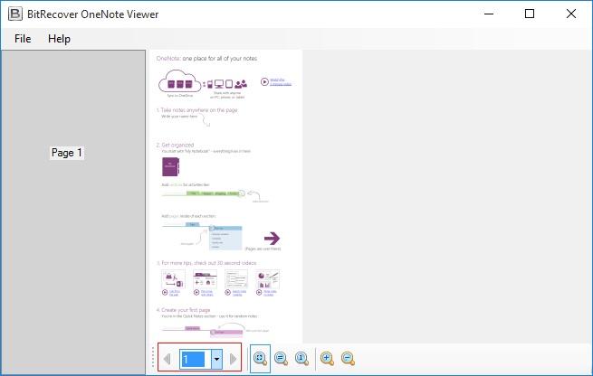 BitRecover OneNote Viewer