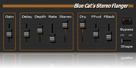 Blue Cat's Stereo Flanger (Direct X)