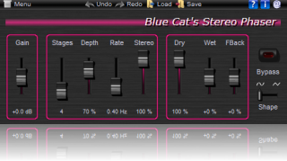 Blue Cat's Stereo Phaser VST (64-bit)