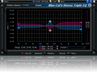 Blue Cat's Stereo Triple EQ Direct X