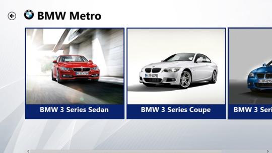 BMW Metro for Windows 8