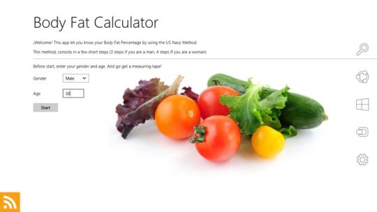 Body Fat Calculator Free for Windows 8