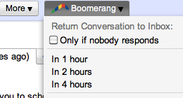 Boomerang for Gmail for Firefox