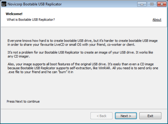 Bootable USB Replicator