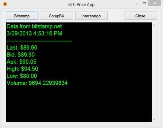BTC Price App