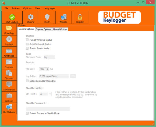 Budget Keylogger