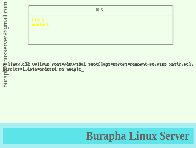 Burapha Linux Server