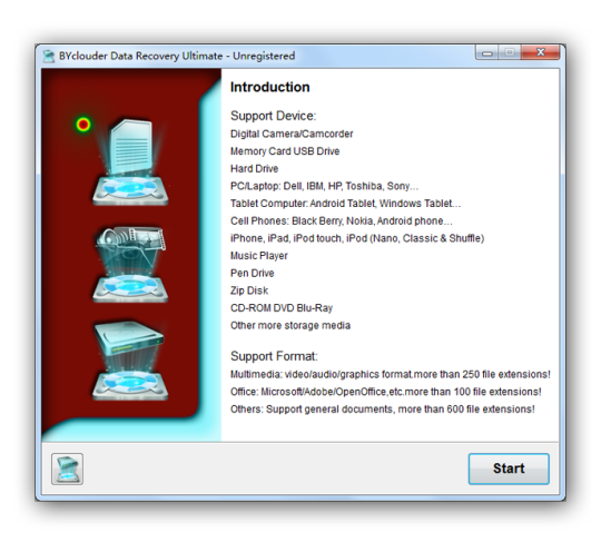 BYclouder Data Recovery Ultimate