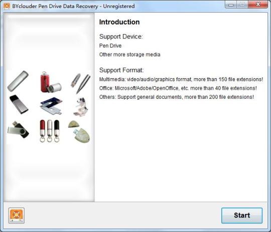 BYclouder Pen Drive Data Recovery