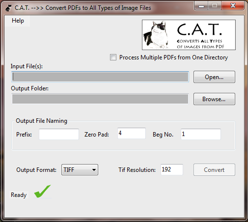 C.A.T. PDF to Image Converter