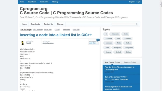 C Source Code