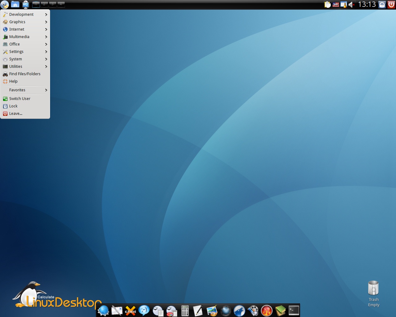 Calculate Linux Desktop