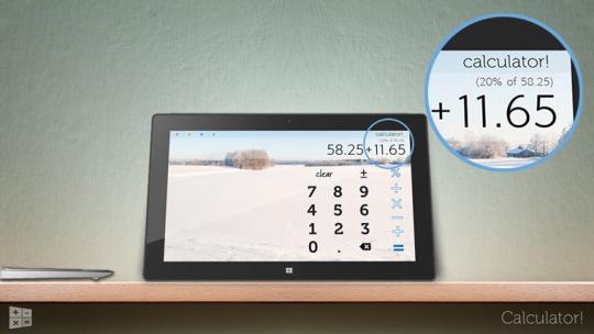 Calculator for Windows 8