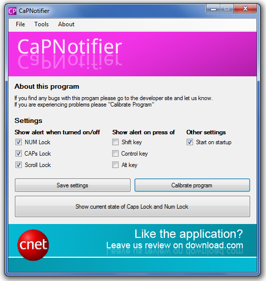 CaPNotifier