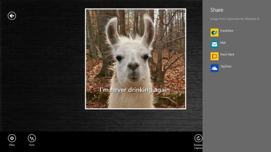 Captionize for Windows 8