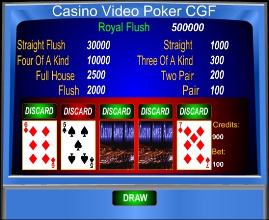 Casino Video Poker CGF