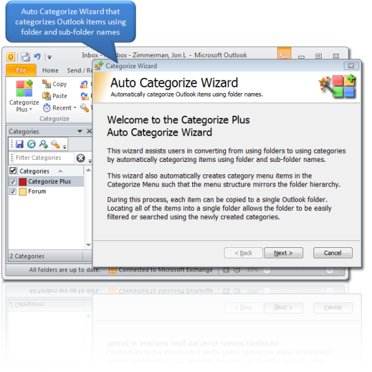 Categorize Plus for Outlook