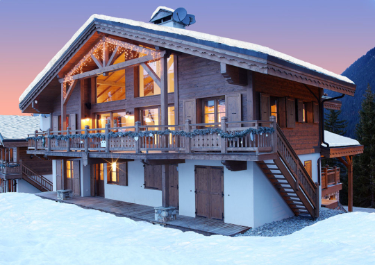 Chalets in Courchevel