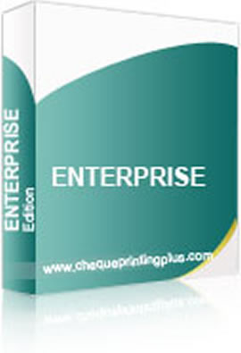 Cheque Printing Plus Enterprise Edition