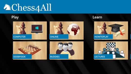 Chess4All for Windows 8