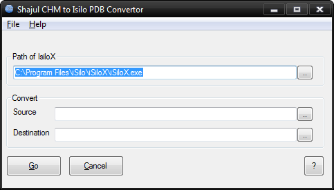 CHM to iSilo PDB Converter