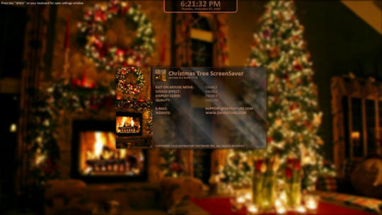 Christmas Tree ScreenSaver
