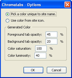 ChromaTabs
