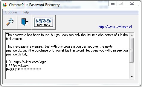 ChromePlus Password Recovery