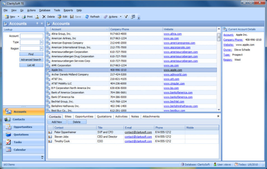 ClaritySoft Pro Contact Manager
