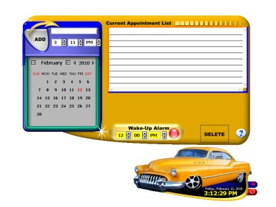 Classic Car Alarm & Appointment Reminder