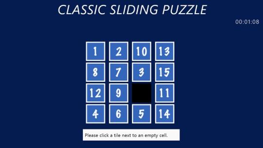 Classic Sliding Puzzle for Windows 8