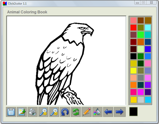 Click2color Animal Coloring Book