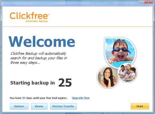 Clickfree Automatic Backup