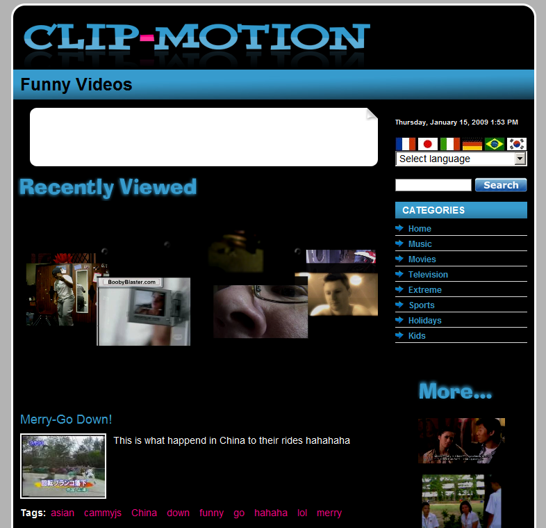 Clip-Motion