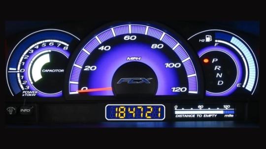 Clock in Car