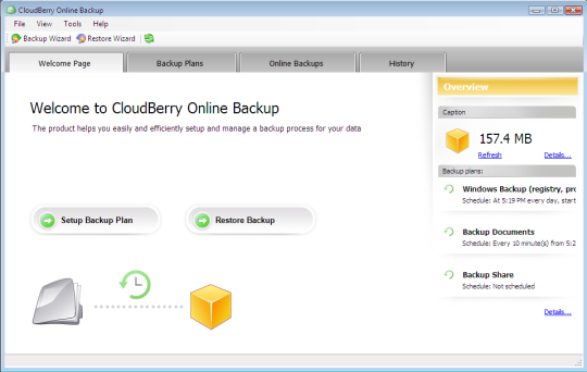 CloudBerry S3 Backup Server Edition