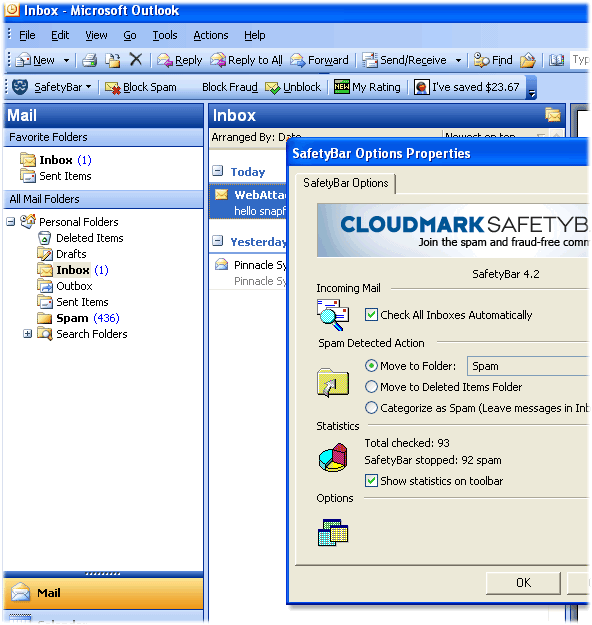 Cloudmark Desktop