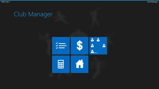 Club Manager for Windows 8
