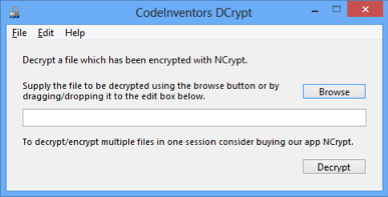 CodeInventors DCrypt