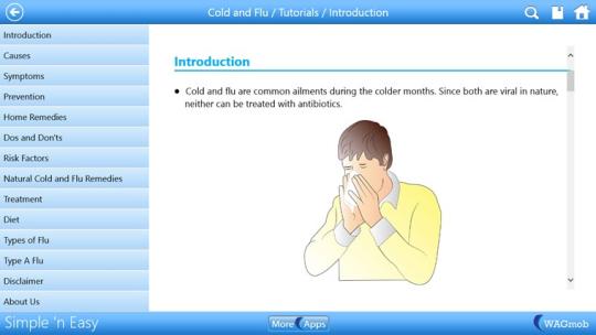 Cold & Flu by WAGmob for Windows 8
