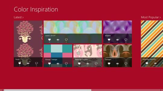 Color Inspiration for Windows 8