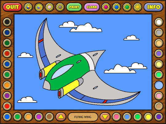 Coloring Book 12: Airplanes