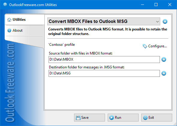 Convert MBOX Files to Outlook MSG