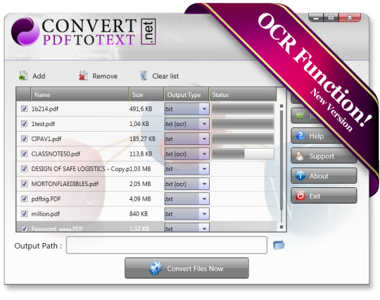 Convert PDF To Text Desktop Software