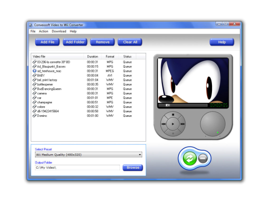 ConvexSoft Video to Wii Converter