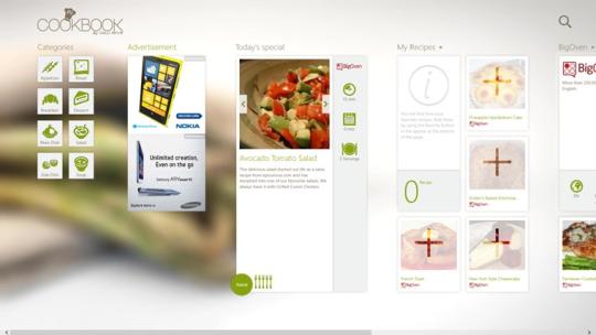 CookBook for Windows 8