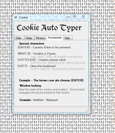 Cookie Auto Typer and Clicker