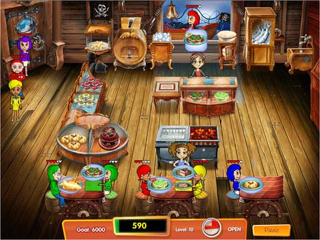 Cooking Dash Thrills and Spills Game