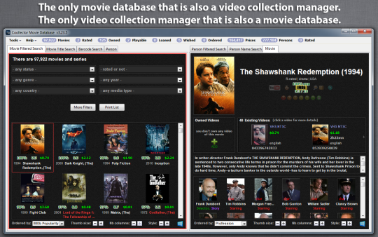 Coollector Portable Movie Database